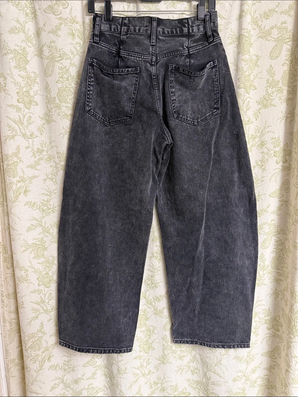 Bayeas Darted Super High Waist Barrel Jeans